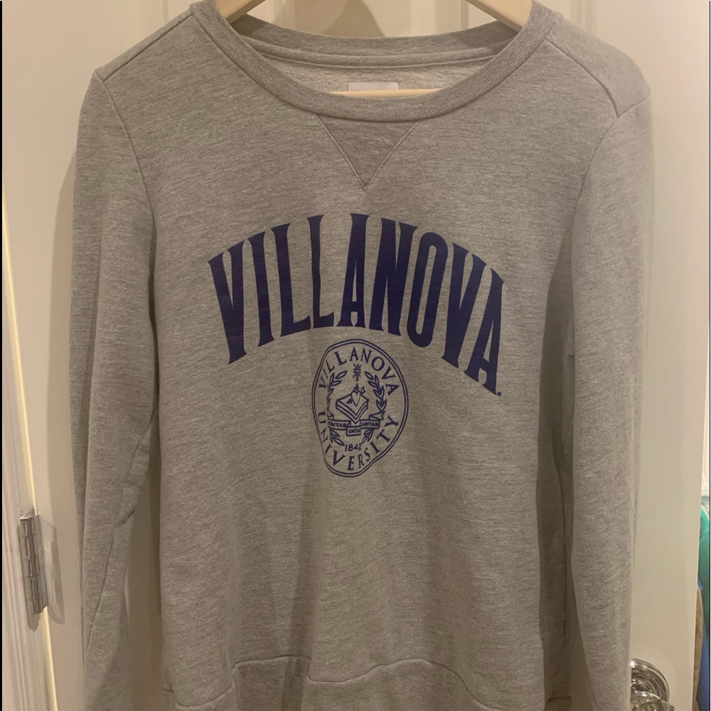 Villanova grey crewneck
